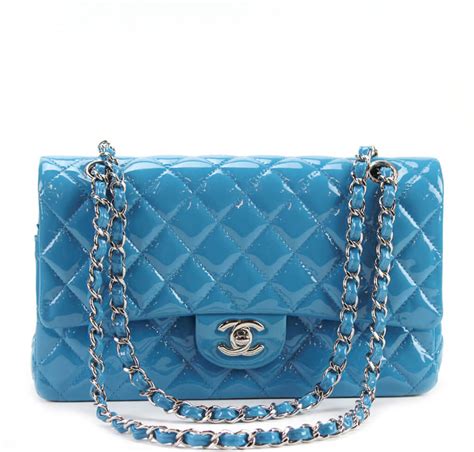 blue bag chanel|chanel bag blue color.